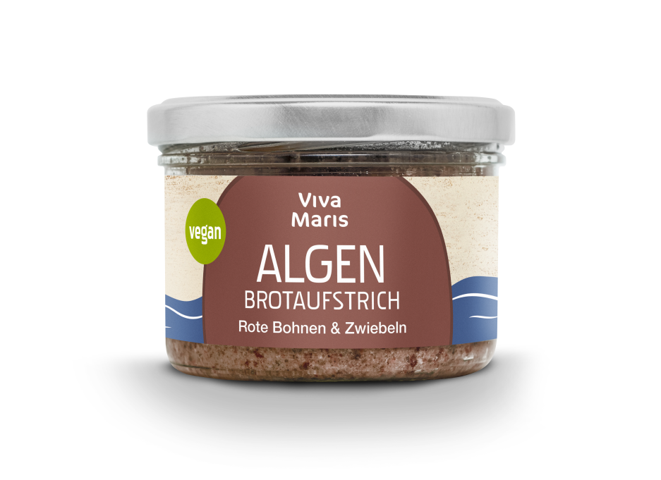 GENIESSER SET - Viva Maris ALGEN Brotaufstrich Rote Bohne & Zwiebel im Glas