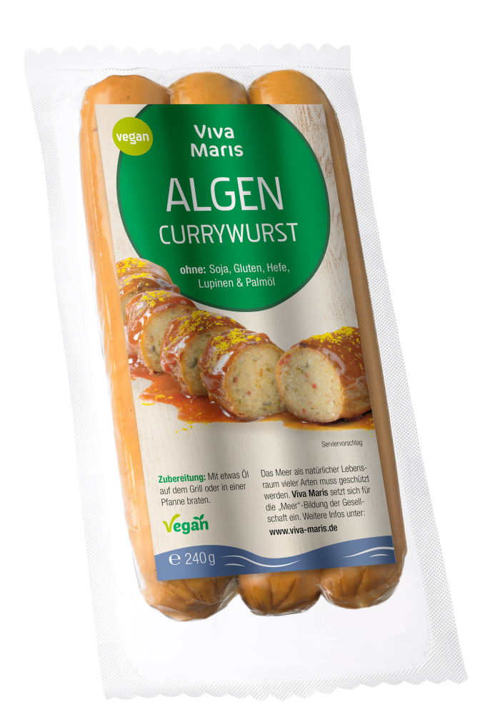 Viva Maris ALGEN Currywurst Packung