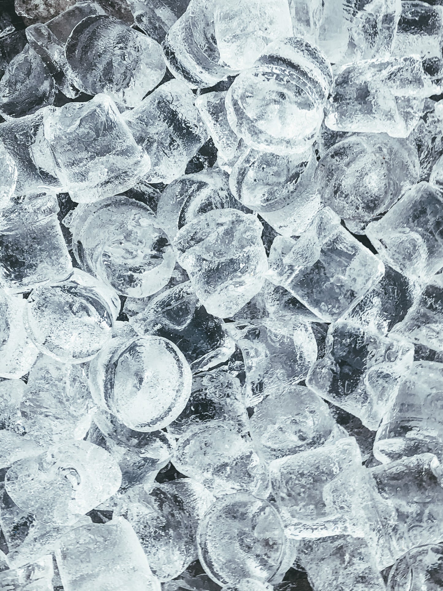 Eiswürfel für Kühlakkus