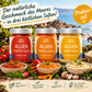 Probier-Set NATURAL Algen Saucen 1x Paprika, 1x Tomate, 1x Rahm á 300ml - Spare 33% - Viva Maris Onlineshop