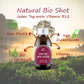 Viva Maris Bio Shot Ginseng/Apfelbeere, mit Vitamin B12, 100ml
