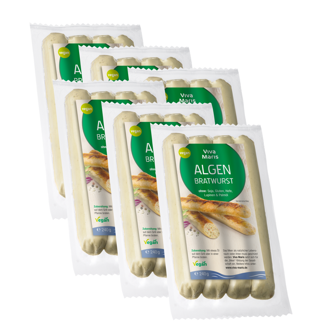 Vegane Algen Bratwurst Von Viva Maris Algen Wurstersatz – Viva Maris Onlineshop