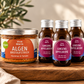 Viva Maris ALGEN Power Set Brotaufstrich Hummus & Tomate & Natural Shot Ginseng-Aronia SPARE 10%