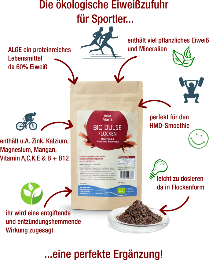 👉Heißes TOP-ANGEBOT🌱 Viva Maris ALGEN Bio DULSE Alge🌟 4 für 3 Set SPARE 25%🌟 - Viva Maris Onlineshop