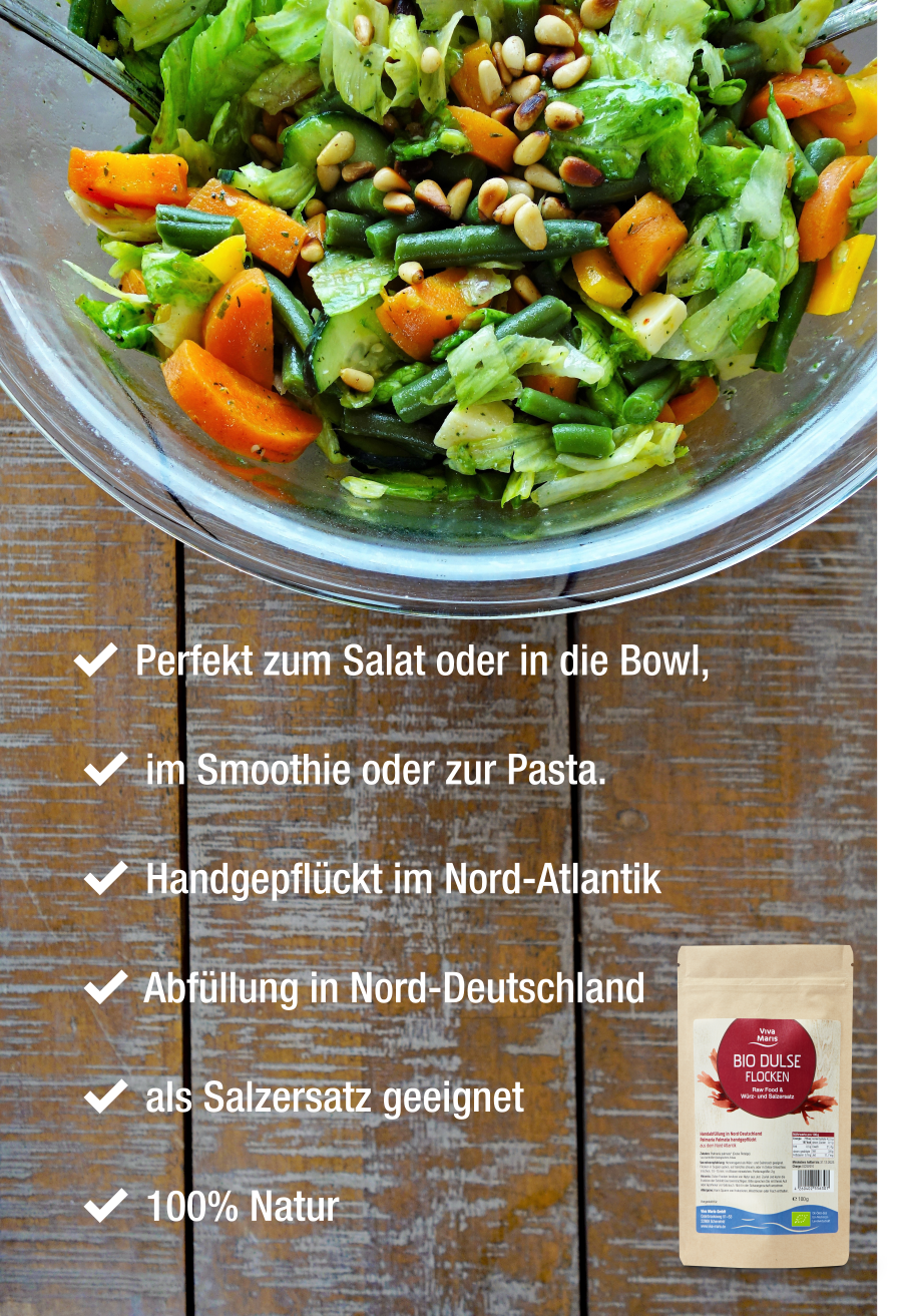👉Heißes TOP-ANGEBOT🌱 Viva Maris ALGEN Bio DULSE Alge🌟 4 für 3 Set SPARE 25%🌟 - Viva Maris Onlineshop