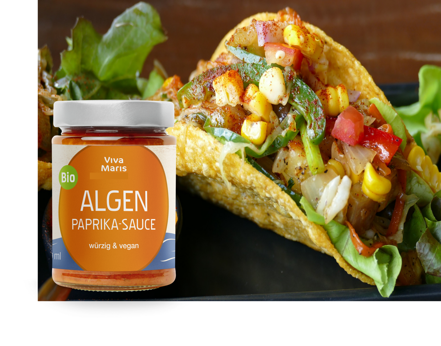 Bio Algen Paprika-Sauce 3 für 2 Set - Spare 33%