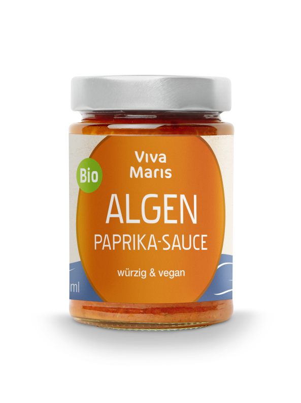 Viva Maris Bio ALGEN Paprika-Sauce - Die Pikante, 300ml