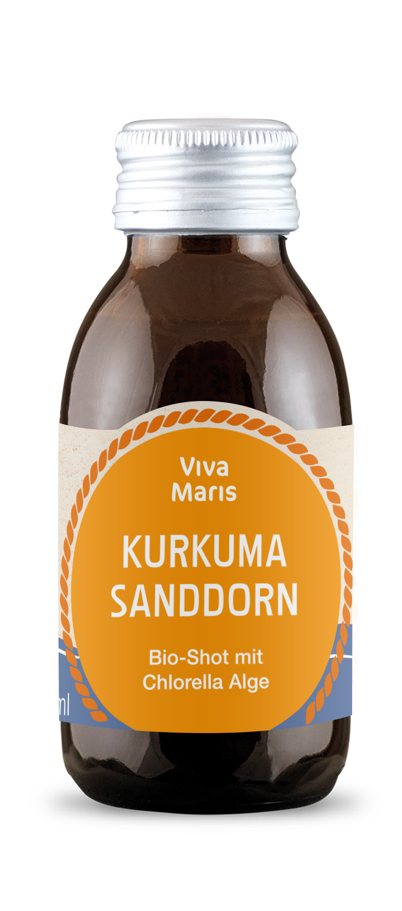 Viva Maris Bio Shot Kurkuma/Sanddorn, mit Vitamin B12, 100ml